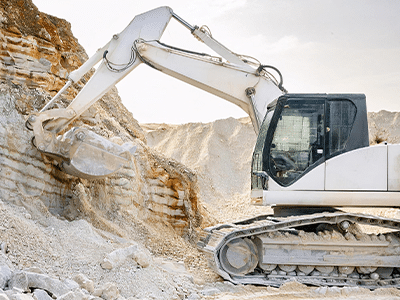 Excavadora minera